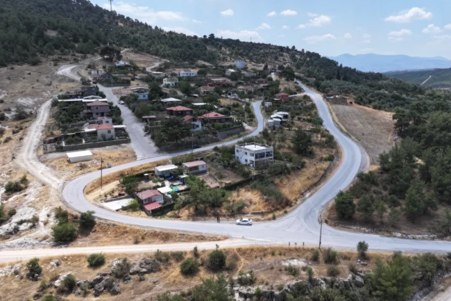 Manisa Yuntdağı'nda 17 kilometrelik yol yenileniyor