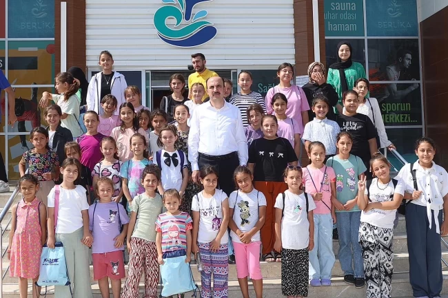 Konya'da "Yüzme Bilmeyen Kalmasın" projesinde yaz tatili coşkusu