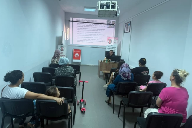 Edirne Keşan'da SODAM kursiyerlerine sağlıklı yaşam eğitimi