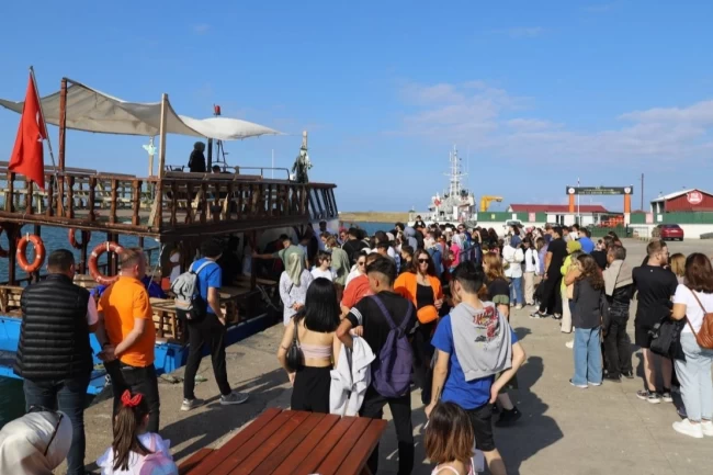 Fatsa Fener Adası'nda sefer saatleri yenilendi