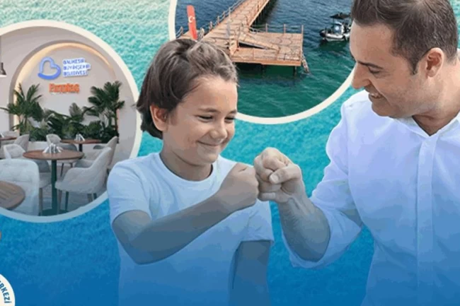Başkan Akın'dan çocuklara deniz tatili müjdesi