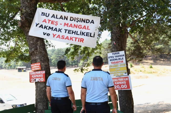 Bursa Osmangazi'den piknik alanlarına sıkı denetim