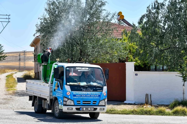 ABB'den haşerelere karşı ilaçlama çalışması