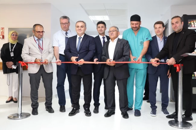 ERÜ Gevher Nesibe Hastanesi'nde yenilenen servise açılış