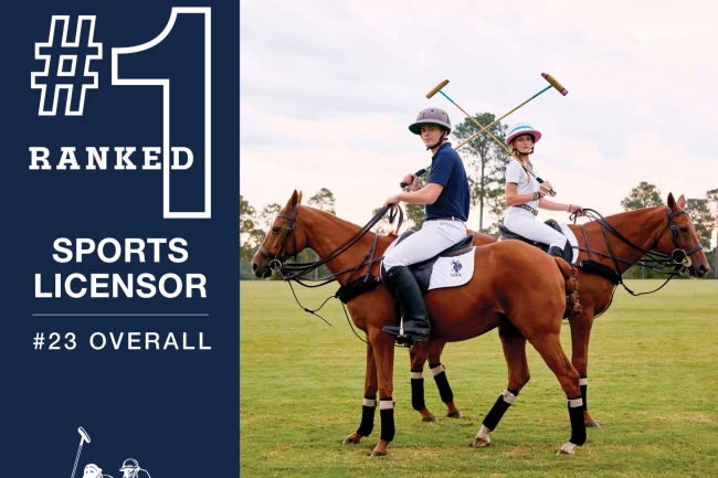 U.S. Polo Assn., License Global'ın prestijli "En Iyi Küresel Lisansörler" listesinde 1 numaralı spor lisansörü olarak ilk 25'te yer aldı