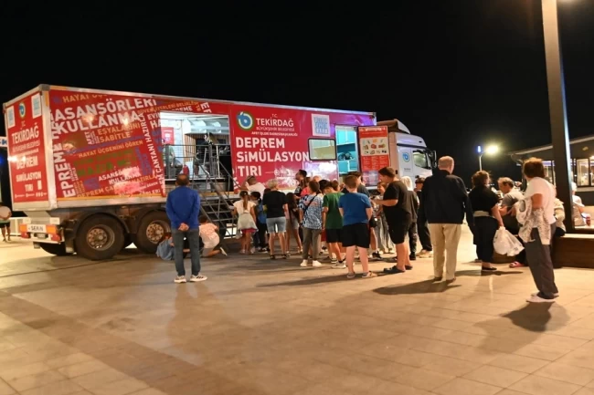 Tekirdağ'da deprem eğitimi seferberliği