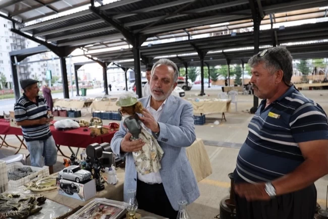 Kayseri Talas'ta antikacılar buluştu