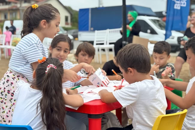Gezgin Çocuk Atölyesi bu kez Taraklı ve Kocaali'deydi