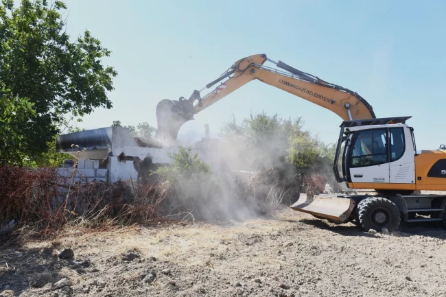 Sit alanına yapılan kaçak yapılara geçit yok