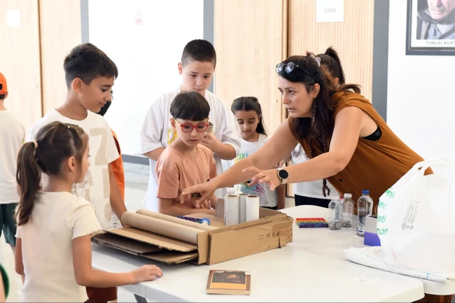 Osmangazi'de miniklere "Toprağın Hafızası" atölyesi