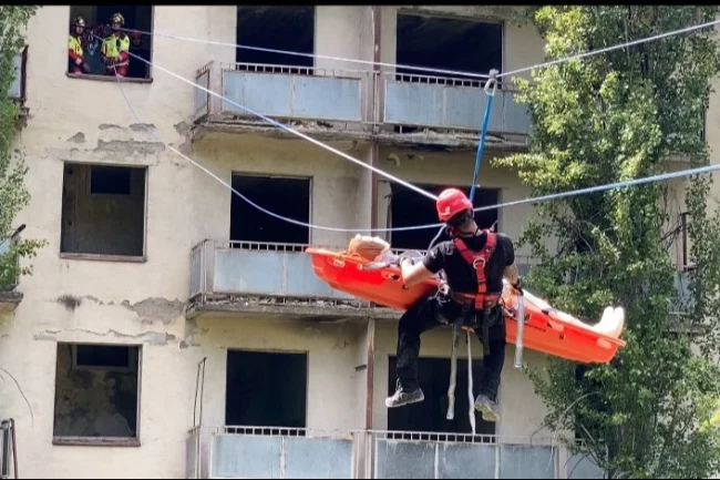 Konya İtfaiyesi'nden Gürcistan'da "Doğada Arama Kurtarma Eğitimi"