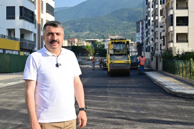 Yıldırım'ın yolları yenileniyor