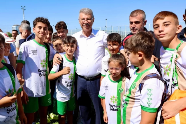 Kayseri Şeker Yaz Spor Okulu'nda maraton tamamlandı