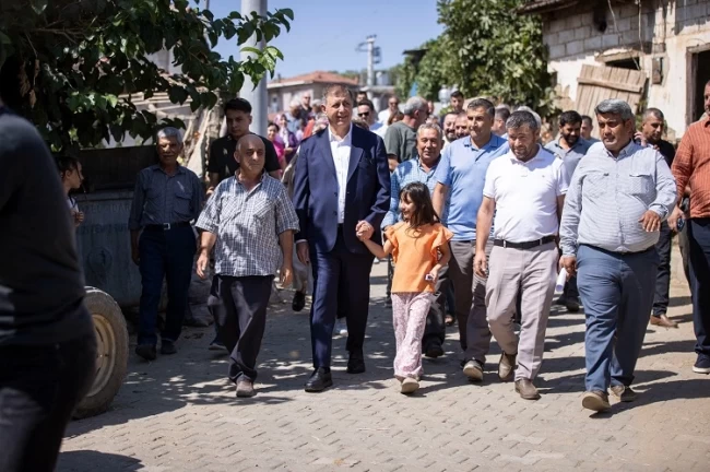 Cemil Tugay'dan Köseler'e ziyaret