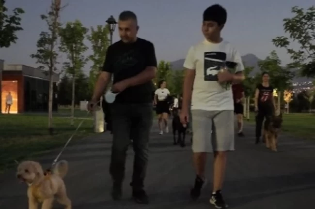 Kayseri Büyükşehir'in köpek parkuruna tam not