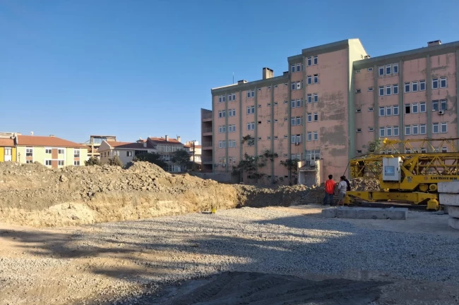 Keşan'da eski hastane alanına yeni sağlık kompleksi kuruluyor