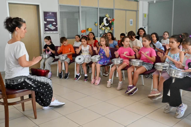 Bursa Büyükşehir atölyelerinde 'yaz' keyfi