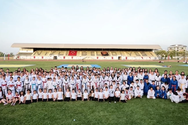 Denizli'de yaz spor kurslarına rekor ilgi