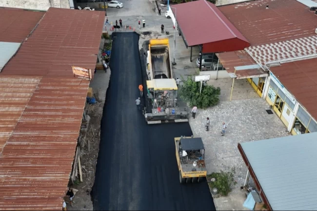 Ordu Fatsa Büyük Sanayi Sitesi'nde asfalt sevinci