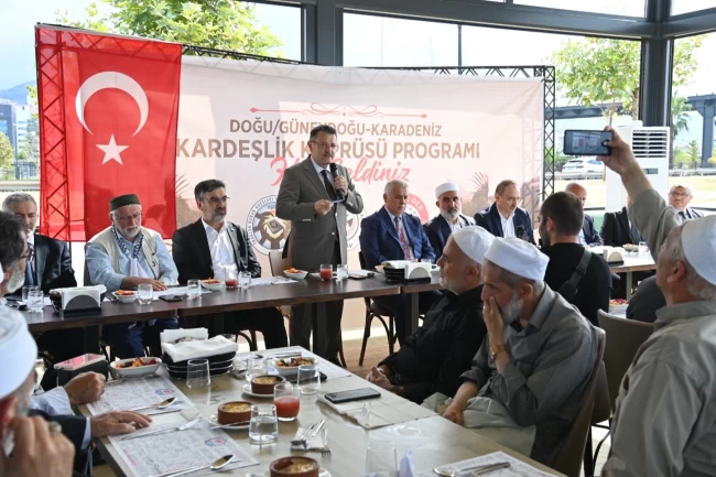 Trabzon'da kardeşlik vurgusu