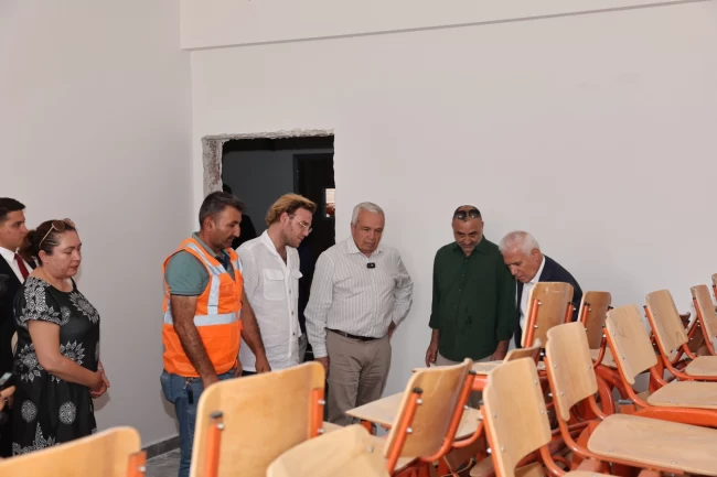 Bursa Nilüfer'de 23 Nisan'ın ilk devlet okulunda sona doğru