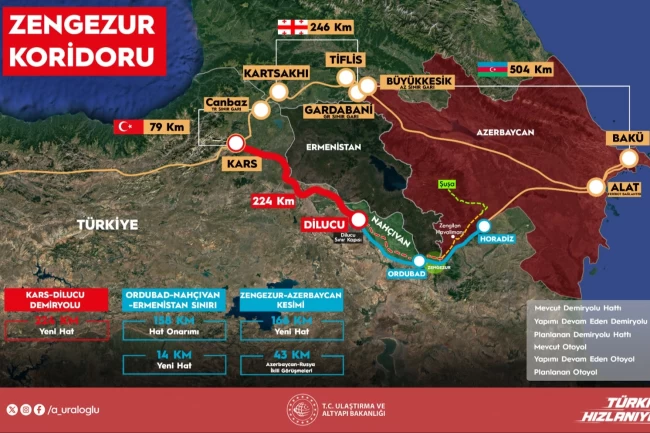 Zengezur Koridoru'nda tarihi adım