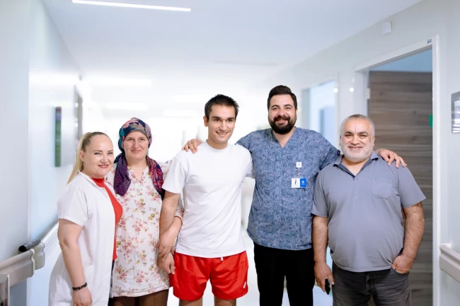 28 gün komada kalan Göktuğ'un mucizevi iyileşmesi