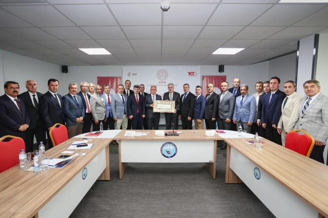 Bursa'da yeni dönem önce eğitim öğretim toplantısı