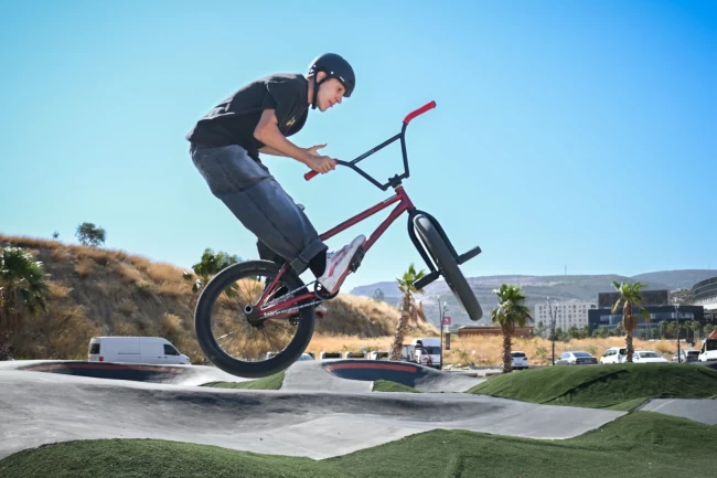 İzmir Bornova'da adrenalin zamanı