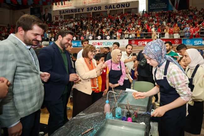 Gaziantep'te 55 bin öğrenciyle yaz olimpiyatlarına veda