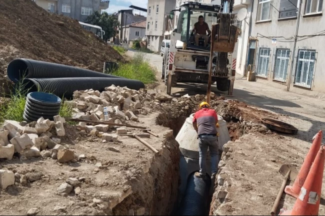 Ordu Fatsa Şerefiye'ye yağmur suyu hattı