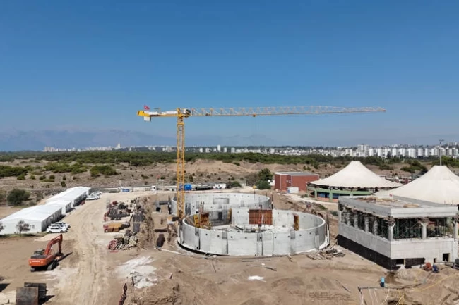 Lara Atıksu Arıtma Tesisi'nde çalışmalar tam gaz