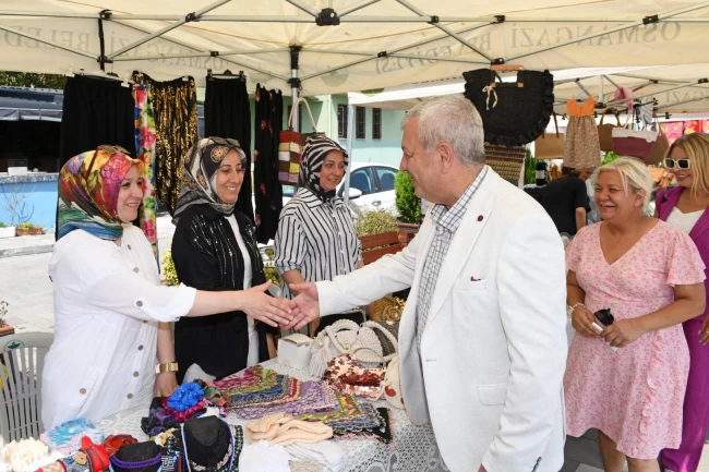 Bursa Osmangazi Belediyesi'nden kadın girişimcilere tam destek