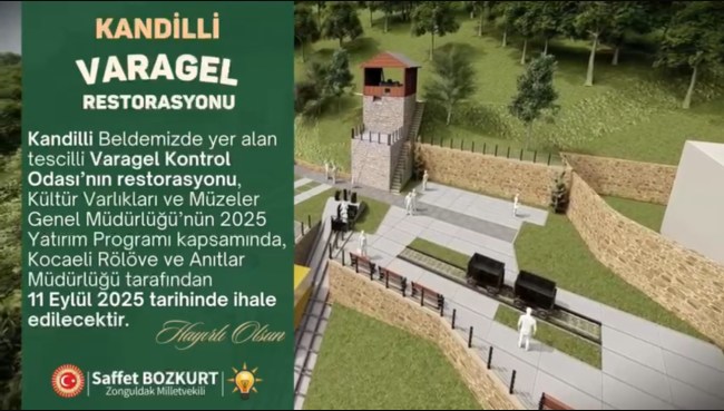 Kandilli Varagel 11 Eylül’de ihaleye çıkıyor