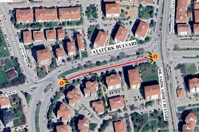 Eskişehir'de Atatürk Bulvarı 4 etapta yenileniyor