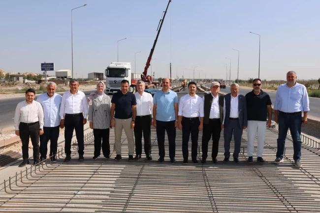Konya'da tramvay hattı incelemesi