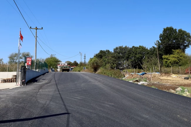 Sakarya Kaynarca'ya sıcak asfalt