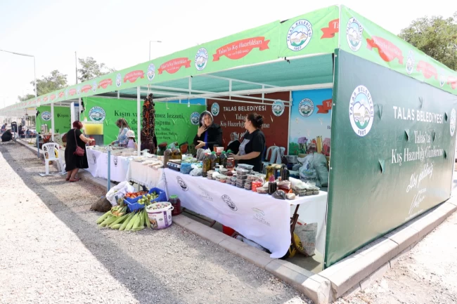 Kayseri Talas'ta kışa hazırlık günleri başlıyor