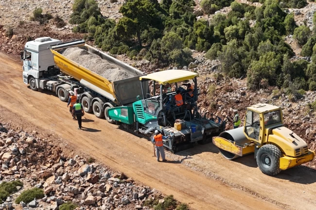 Muğla'da kırsal yollara 36,5 Milyon TL'lik yatırım başladı