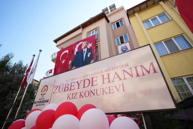 Denizli'de kız öğrencilere güvenli konaklama desteği