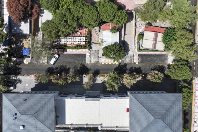 Manisa'da 15 yıllık yol yenilendi