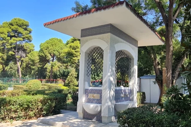 Kültürpark'ın tarihi çeşmesi 94'üncü İEF'ye hazır
