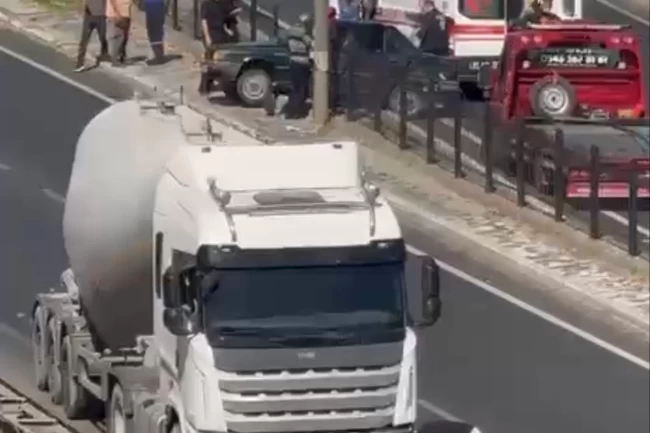 Düzce'de silobas otomobille çarpıştı: 7 yaralı