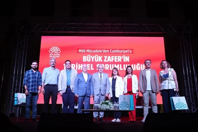 Bursa Nilüfer'de 30 Ağustos'a özel söyleşi