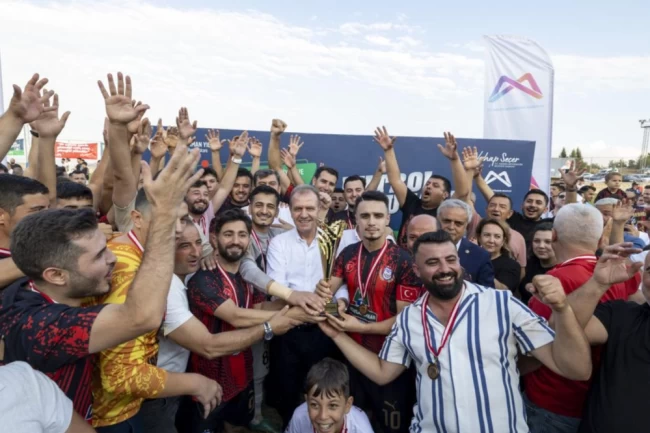 Mersin'de zafer kupası finali coşkuyla tamamlandı