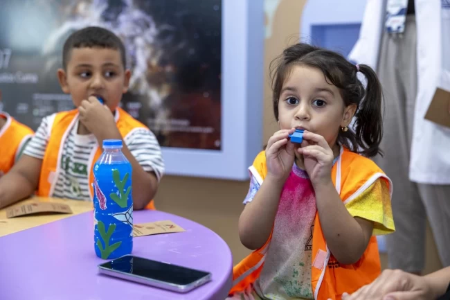 Mersin'de çocuklara sıfır atıkla afet bilinci kazandırıldı