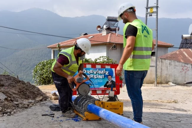 Mersin'de su altyapısı güçleniyor
