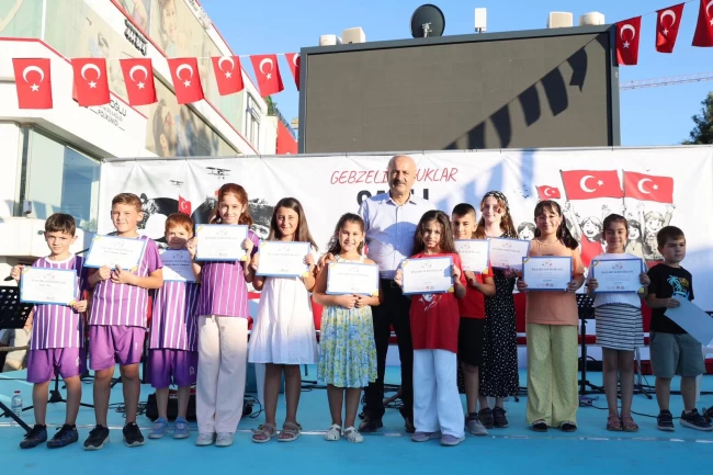Gebze'de Yaz Spor Okulları coşkuyla tamamlandı