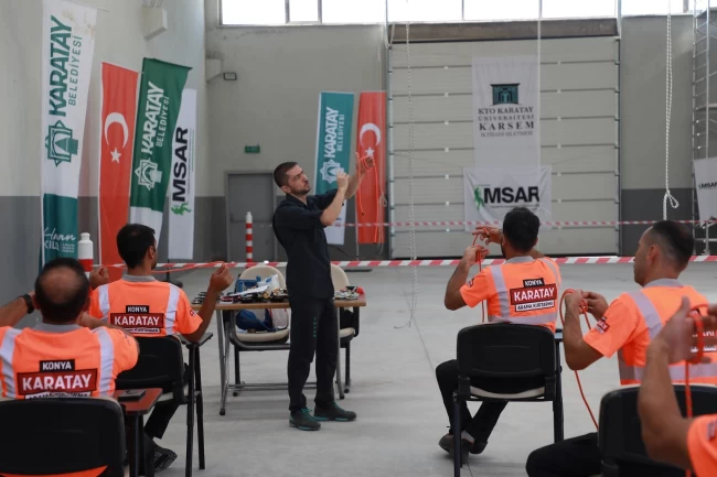 Karatay, "Afad Akreditasyonu" için sahaya hazırlanıyor