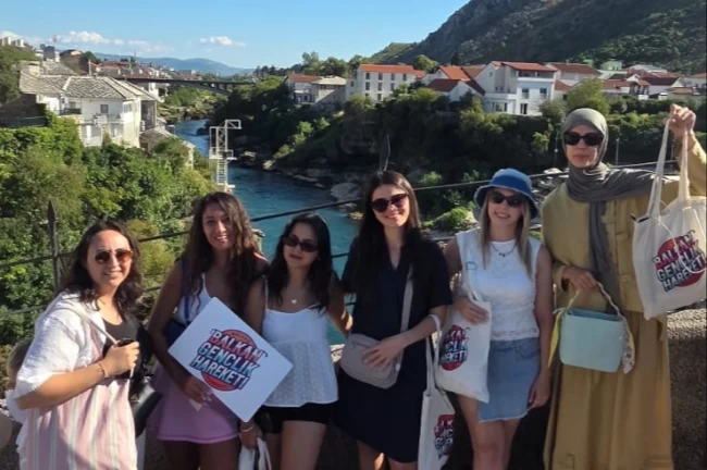 Gençler Balkan Gençlik Hareketi'nde buluştu